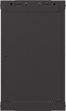 Produktbild Lanberg Szafa Instalacyjna Rack Wisząca 10 9u 300x300 Czarna Drzwi Przeszklone (Flat Pack) (9 HE, 10 Zoll Rack)