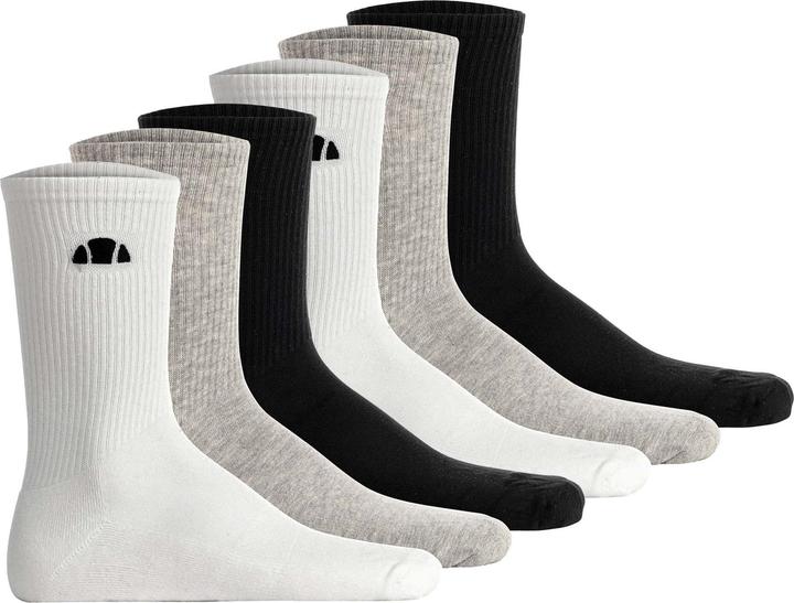 Ellesse ALACRE Crew Socks 6P (pack of 6, 41 - 46)