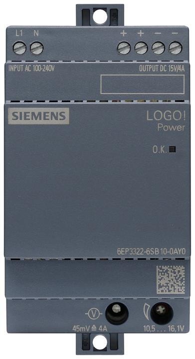 Produktbild Siemens Hutschienen-Netzteil (DIN-Rail