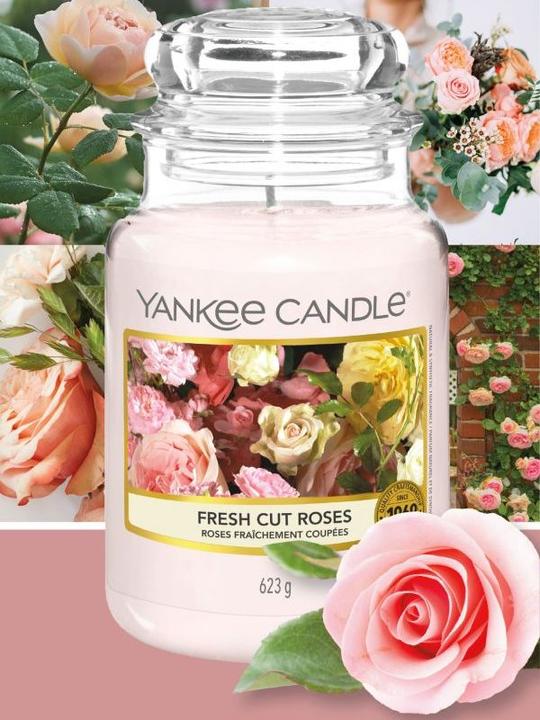 Produktbild Yankee Candle Fresh cut Roses (623 g)