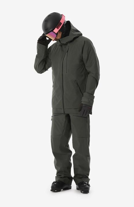 Produktbild Wedze Skijacke Herren warm und atmungsaktiv - FR500 dunkelgrün (S)