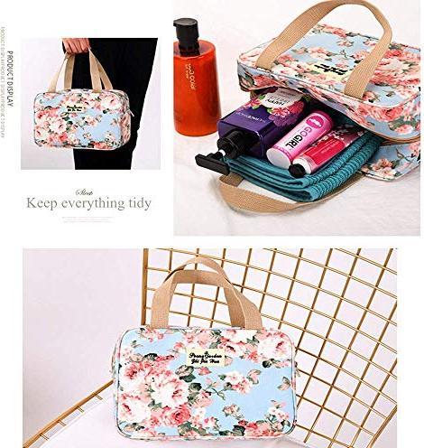 Produktbild Only-Bags.Store Kosmetiktasche zum Aufhängen, gross, tragbar, wasserdicht, Kosmetiktasche, Rasierbeutel (11.80 l)