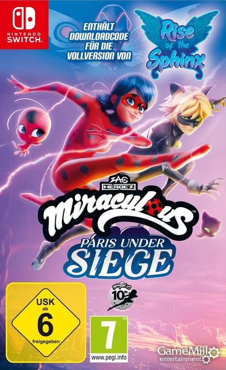Image du produit GameMill Entertainment Miraculous : Paris Under Siege - Double Pack (Switch, DE)