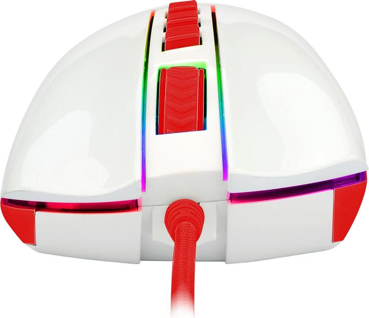 Actual product image Redragon M711C Cobra White/Red (Cable)