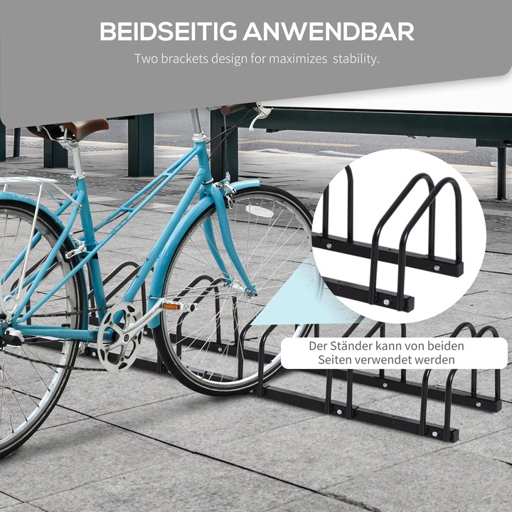 Actual product image Jamb Bicycle stand 6er