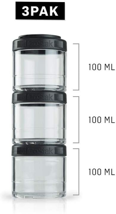 Actual product image Blender Bottle GoStak 3-pack (0.10 l)