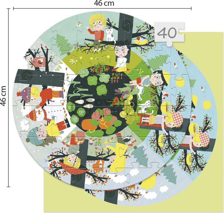 Produktbild My Mandarine Puzzles (40 Teile)