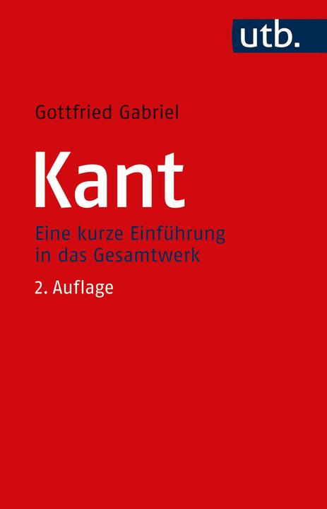 Nährwerte und Zutaten Kant (Deutsch, Gottfried Gabriel, 2024)