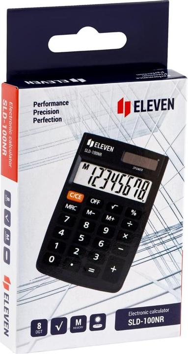 Produktbild Eleven SLD-100NR-Rechner (Batterien, Solarzellen)