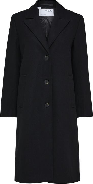 Selected Femme Einreihiger Wollmantel (36)