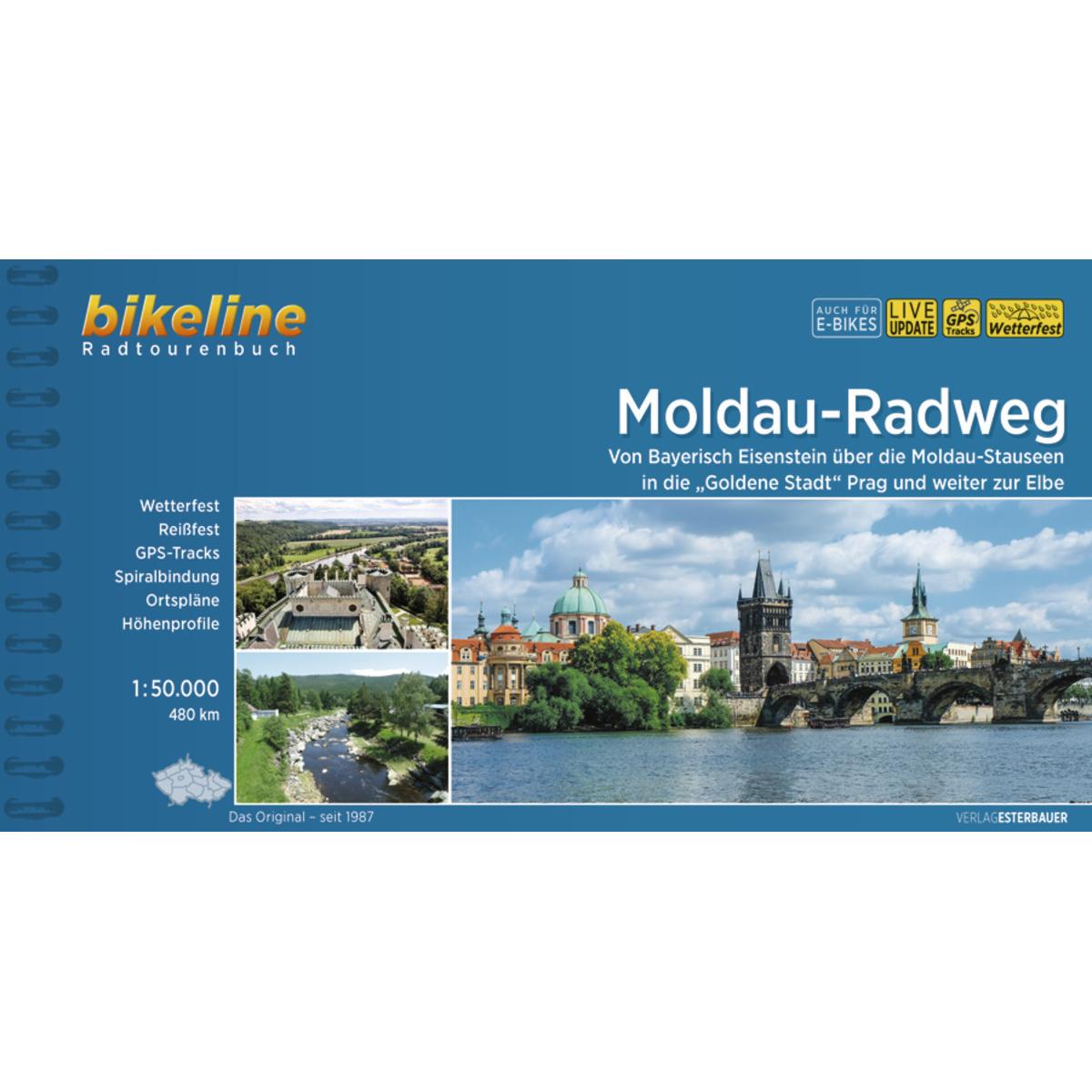 Moldau-Radweg, Ratgeber von Esterbauer Verlag