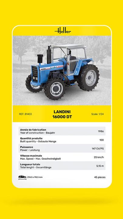 Image du produit Heller LANDINI 16000 DT