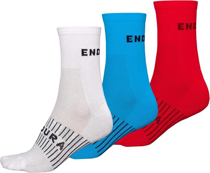 Immagine prodotto Endura Calzini Coolmax® Race (confezione tripla) (L/XL)