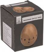Actual product image Ootb Minute minder, egg in wood look, approx. 7 x 6 cm