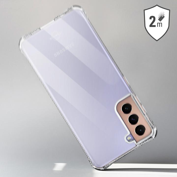 Actual product image Itskins Reinforced Silicone Mobile Phone Case Series (Samsung Galaxy S21+)