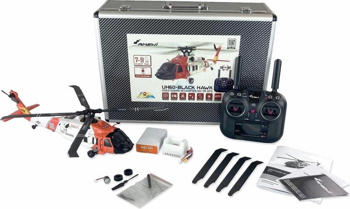 Immagine prodotto Amewi UH60 Black Hawk Guardia Costiera a 6 canali