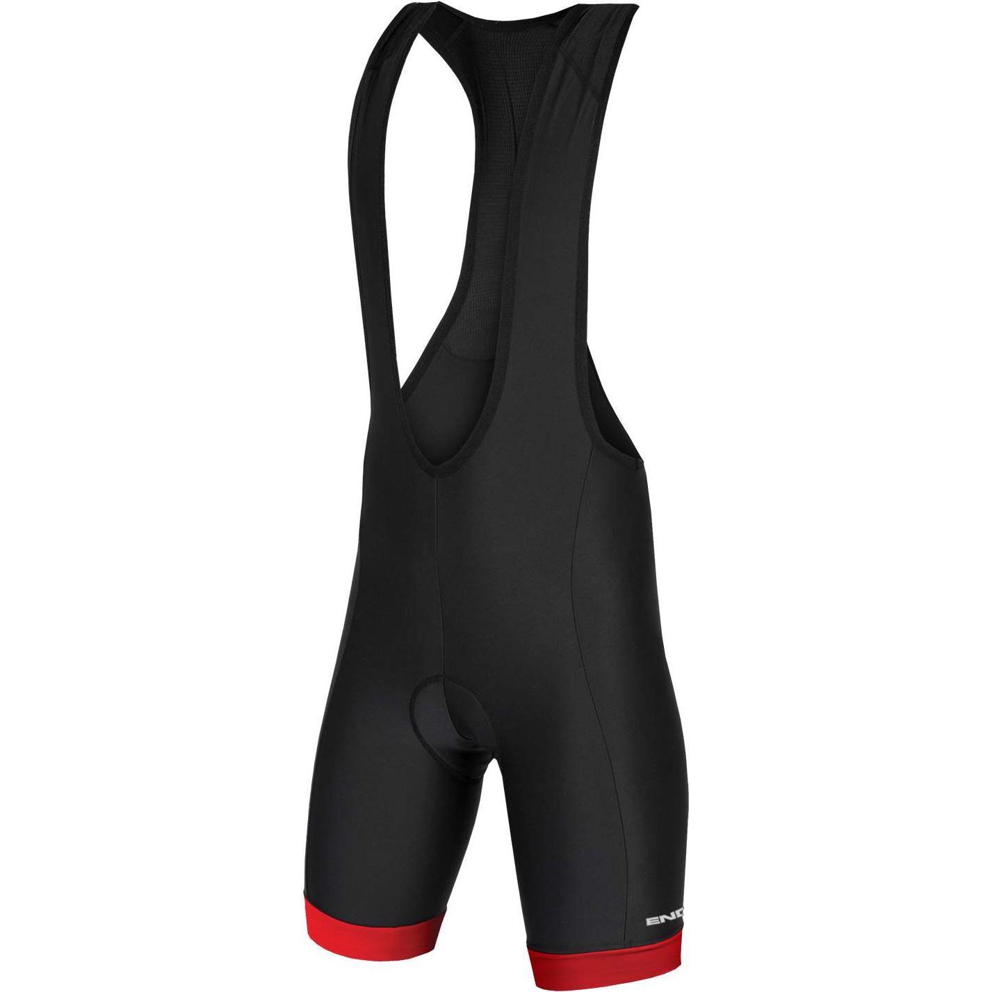 Endura, Herren, Velohosen, Xtract Bibshort II (XXL), Rot, XXL