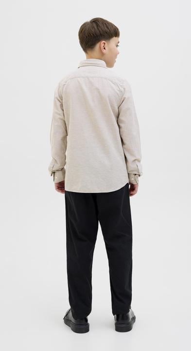 Actual product image Jack & Jones Jjebreeze Linen Blend Shirt Ls Sn Jnr (128)