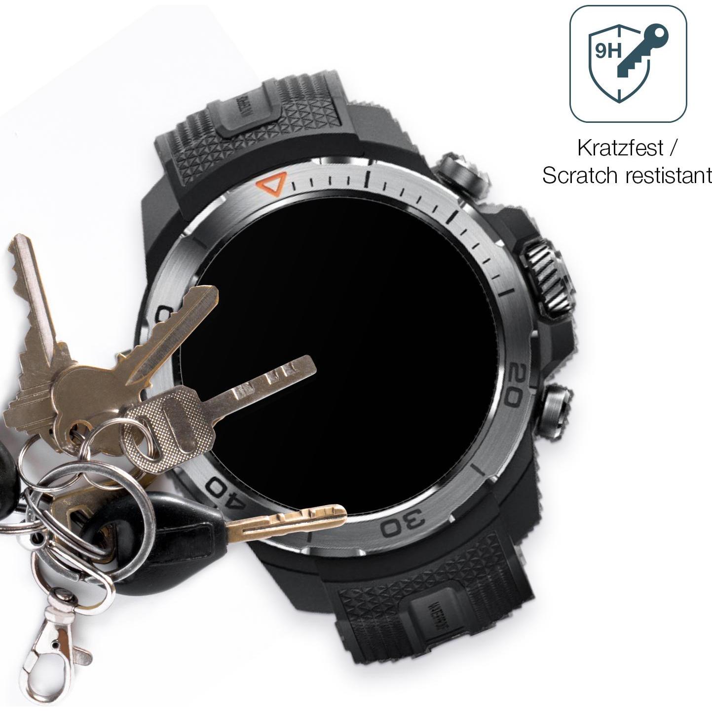 Thumbnail - Dipos Anti-Shock Displayschutz Matt 9H, Smartwatch Schutzfolie, Transparent