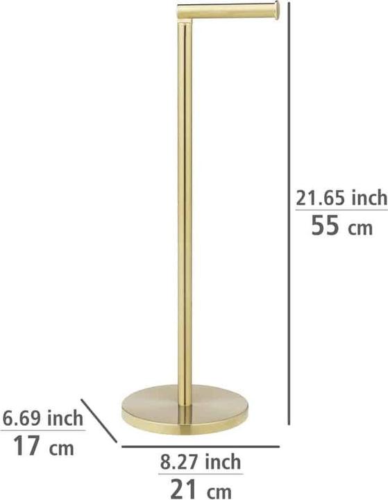 Actual product image Wenko Stand toilet roll holder