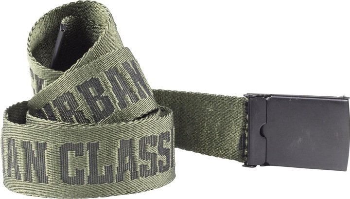 Actual product image Urban Classics Jaquard Logo Belt (120)
