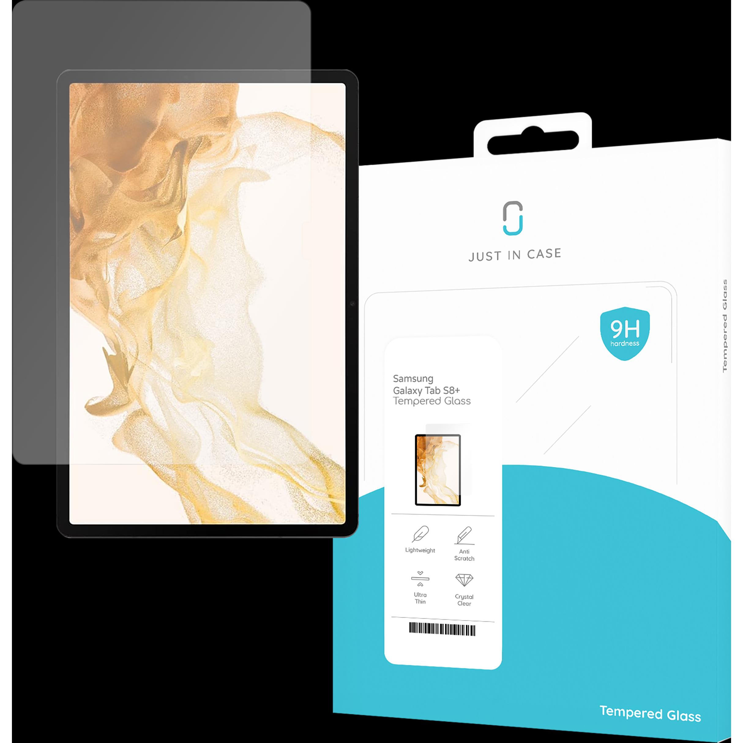 Thumbnail - Cazy Schutzglass Kompatibel mit Samsung Galaxy Tab S8+ - Displayschutz Tempered Glass (1 Stück, Galaxy Tab S8+), Tablet ...