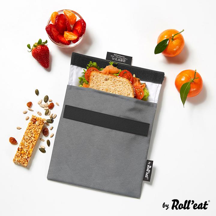 Produktbild Roll'Eat Lunchbeutel SnacknGo Nature Grau