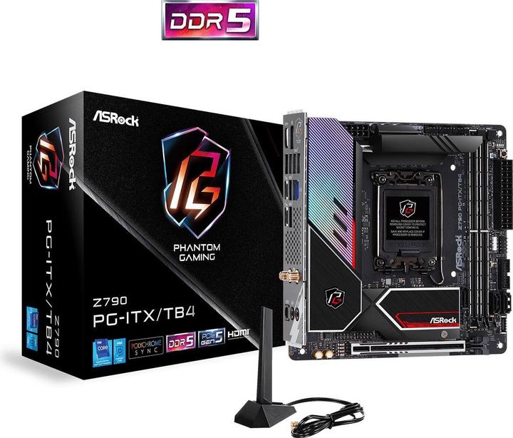 AsRock Z790 Phantom Gaming-ITX/TB4 (LGA 1700, Intel Z790, Mini-ITX)