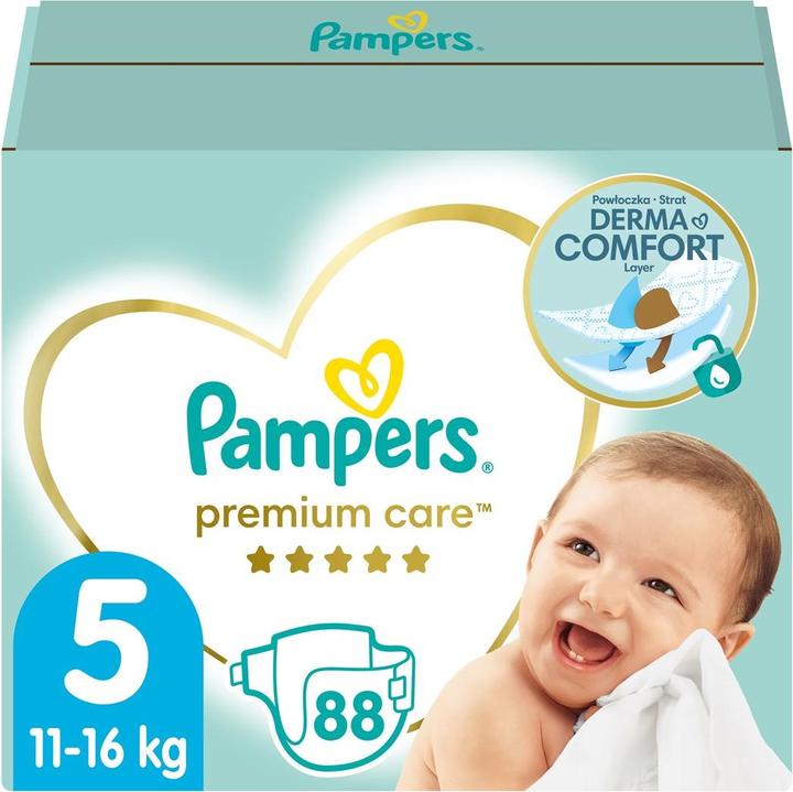 Actual product image Pampers Premium Care (Size 5, Half month box, 88 pcs.)