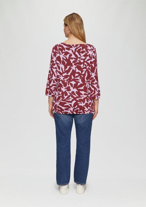 Immagine prodotto S.Oliver T-Shirt Shirt mit All-over-Print aus Viskosestretch (46)