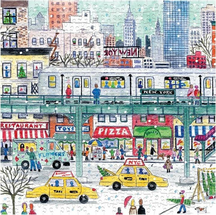 Produktbild Abrams & Chronicle 53091 - Michael Storrings New York City Subway - Puzzle, 500 Teile (500 Teile)