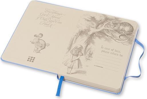 Immagine prodotto Moleskine Taccuino Alice vuoto (A6, Nessuna, Copertina rigida)