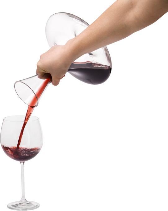 Productafbeelding WMF Wijndecanter met holle bodem 1,5l Decanteerfles voor rode wijn Wijnbeluchter (1.50 l)