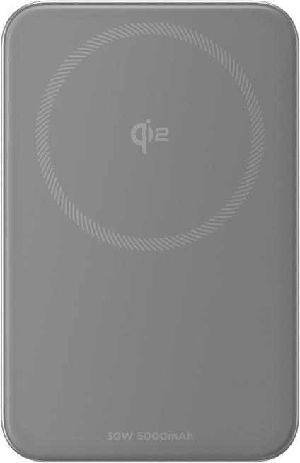 Actual product image EcoFlow RAPID Magnetic Powerbank silver 5,000mAh (5000 mAh, 30 W, 19.34 Wh)