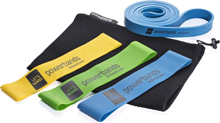 Produktbild Let's Bands Set Max (0.22 m, Leicht, Mittel, Stark)