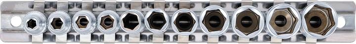 Produktbild BGS Steckschlüssel-Einsatz-Satz (6 mm, 12 mm, 5.5 mm, 10 mm, 7 mm, 11 mm, 5 mm, 8 mm, 9 mm, 13 mm, 4 mm)