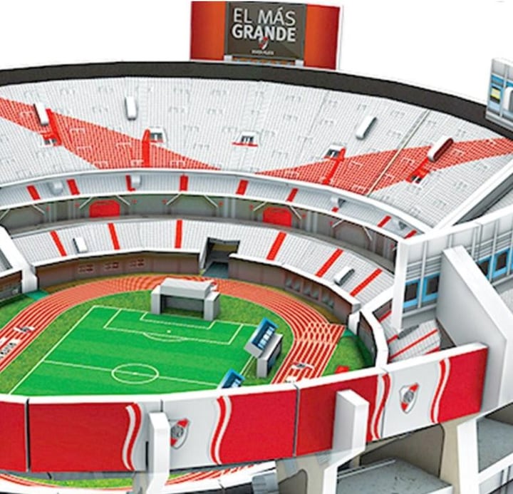 Produktbild Nanostad River Plate El Monumental Stadion 3D Puzzle (143 Teile)