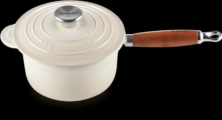 Image du produit Le Creuset Pot à profit avec poignée en bois (18 cm, Poêle à frire, Fonte)