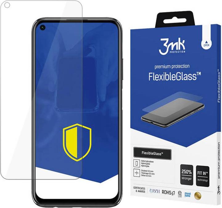 Actual product image 3MK FlexibleGlass screen protector, display film (1 pcs., Huawei P40 Lite E)