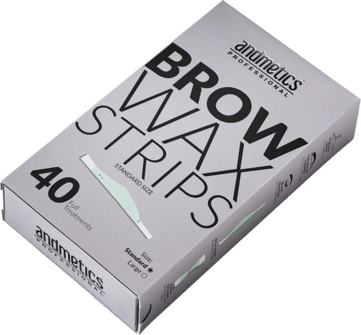 Actual product image Andmetics - Brow Wax Strips Men
