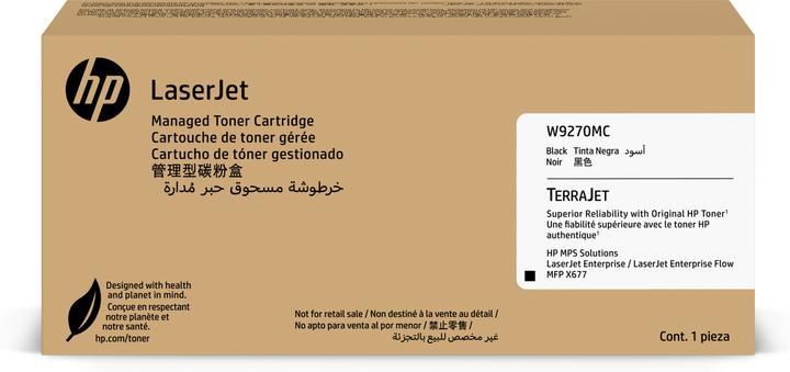 Actual product image HP W9270MC Schwarz Original Managed LaserJet Tonerkartusche (B)