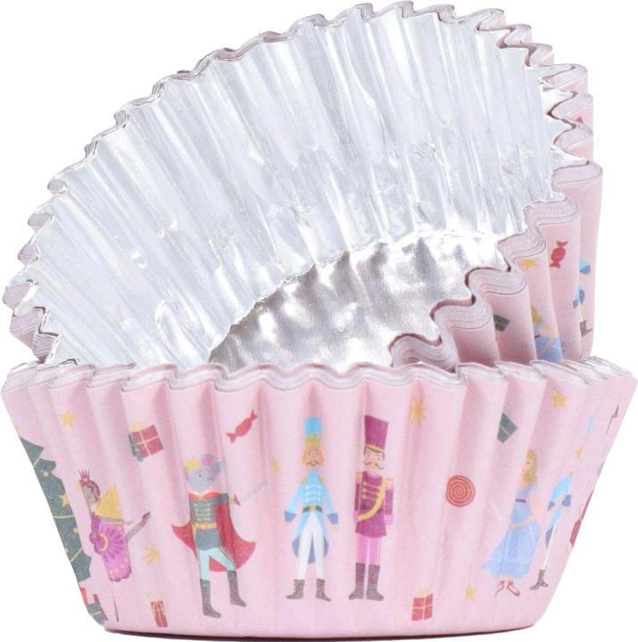 Produktbild PME Muffin-Backform Nussknacker 30 Stück (7 cm)