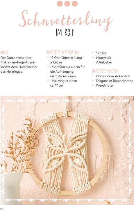 Actual product image Simple macramé creative set