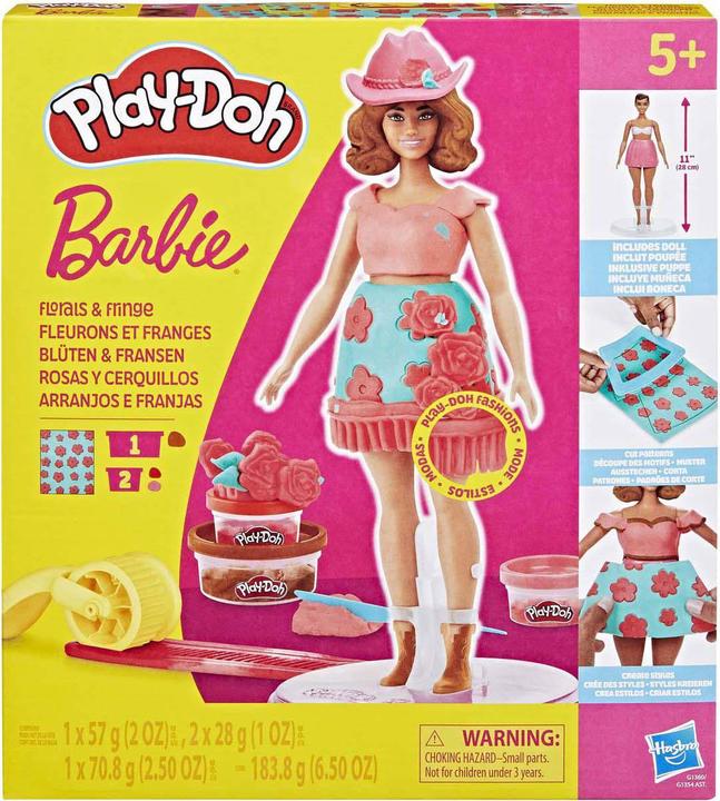 Produktbild Play-Doh Pd Barbie Florals And Fringe