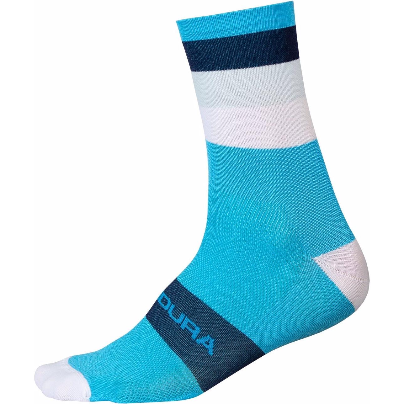 Endura, Herren, Sportsocken, Bandwidth Streifensocken (L/XL), Blau