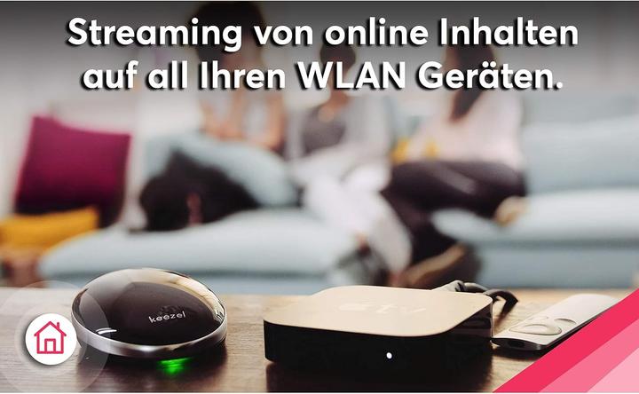 Actual product image Keezel KZL-V2 Wireless Internet Security Router