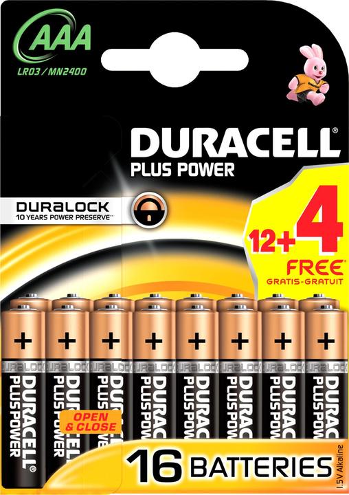Actual product image Duracell Plus (16 pcs., AAA)