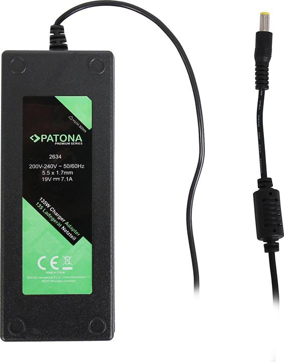 Actual product image Patona Premium 135W 19V 7.1A Synchronous Power Supply 5.5 x 1.7mm (135 W)