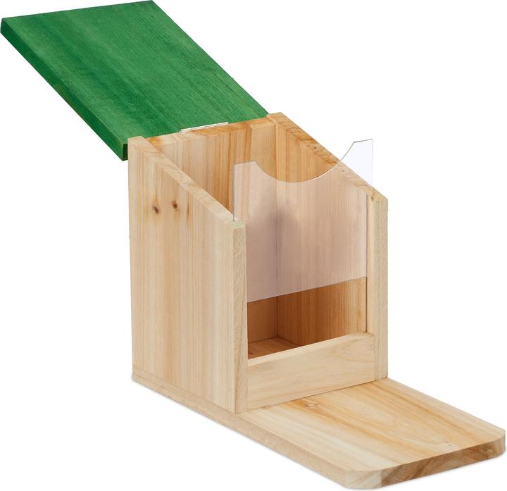 Produktbild Relaxdays Eichhörnchenfutterhaus