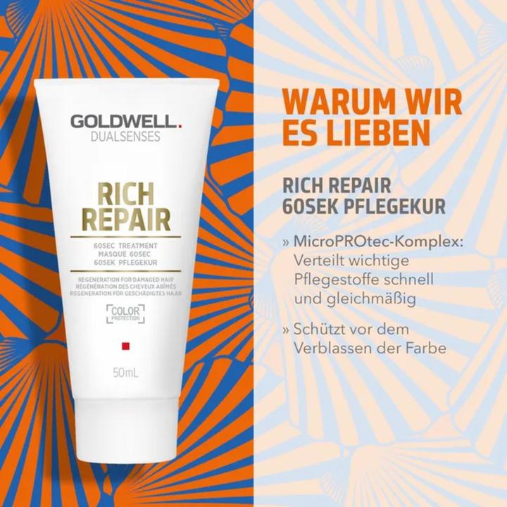 Image du produit Goldwell Dualsenses Rich Repair Travel Set (Kit de soins capillaires)